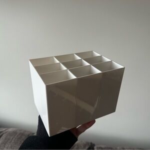 White Multi-Compartment Organizer